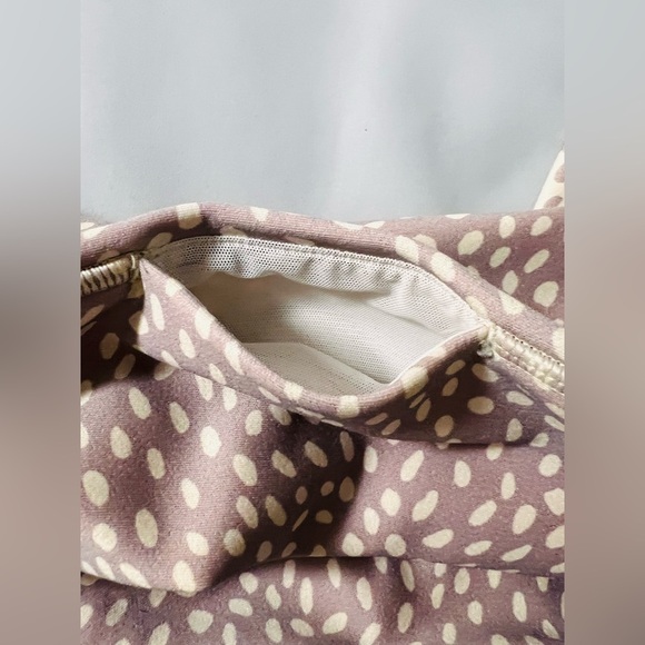 CALIA Essential High Rise Full length Leggings Mauve Confetti Dot Size M - Picture 9 of 11